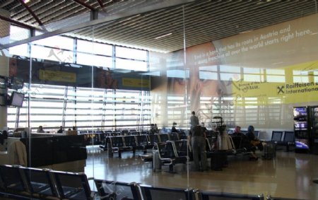 维也纳机场候机室图片