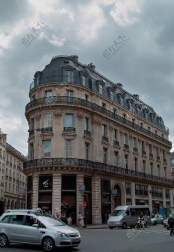 巴黎街頭建築和街景图片