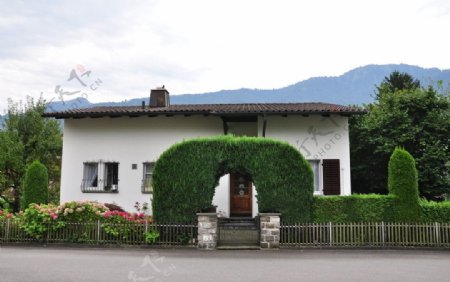 欧洲瑞士乡村房子图片
