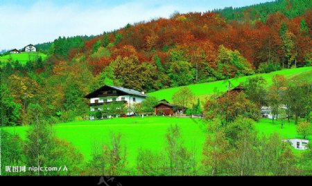 奥地利183秋天的风景图片