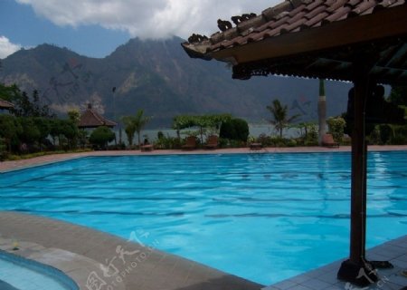 巴厘岛酒店风景图片