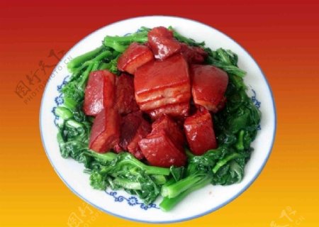 苏州风味菜酱汁肉图片