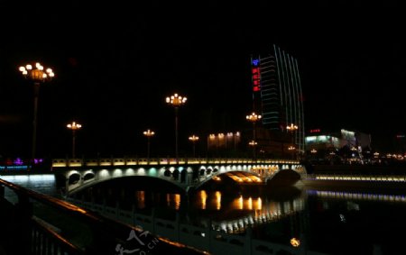 大运河夜色图片