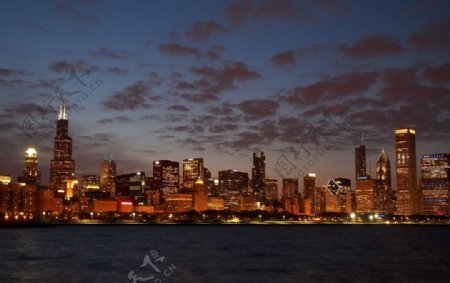 芝加哥建筑图片