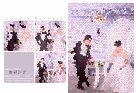 影楼韩版婚纱模板图片