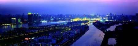 广州夜景图图片