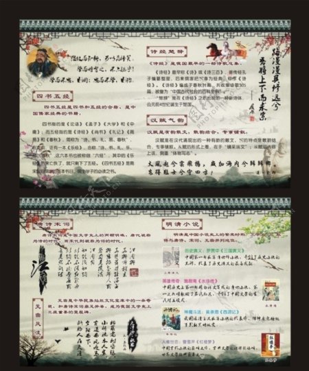 学校文化中国文学发展史图片