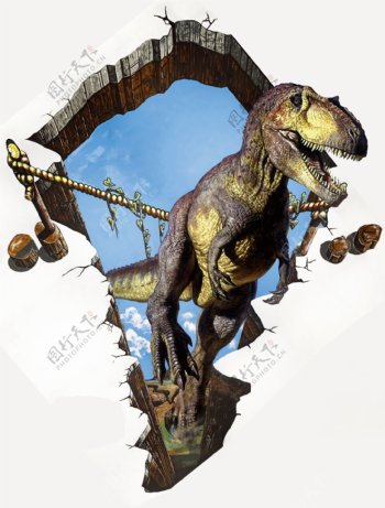 3D恐龙图片