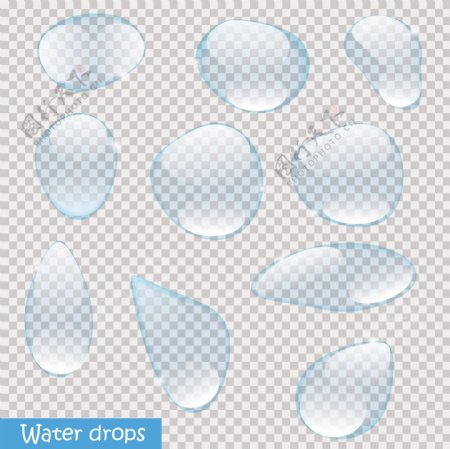 水滴水珠水份水冰凉图片
