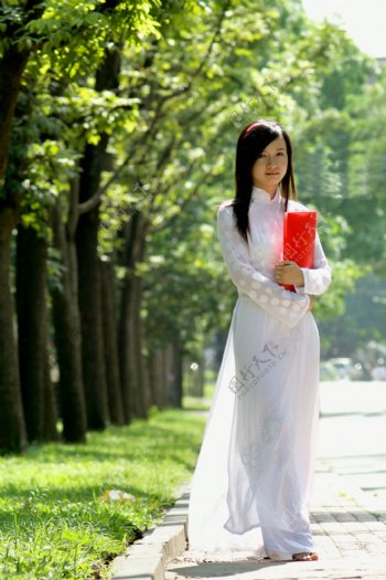亚洲美女写真越南越南姑娘图片