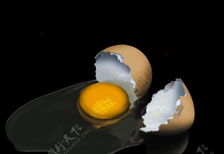 手绘鸡蛋图片