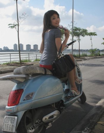 亚洲美女写真越南模特图片