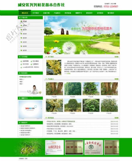 农村绿色网站图片