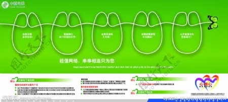 户外立柱广告中国电信图片