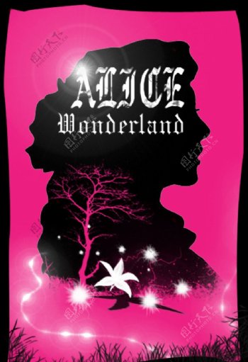 Alice爱丽丝梦游仙境海报图片