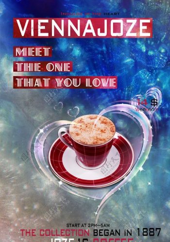 创意咖啡招贴海报图片