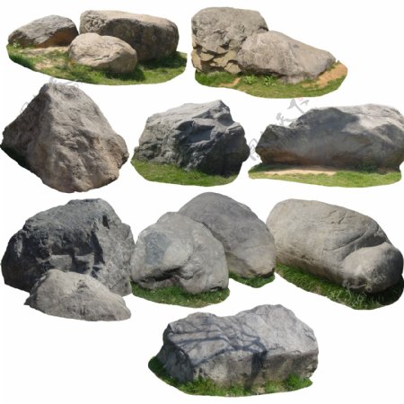 景观石头图片