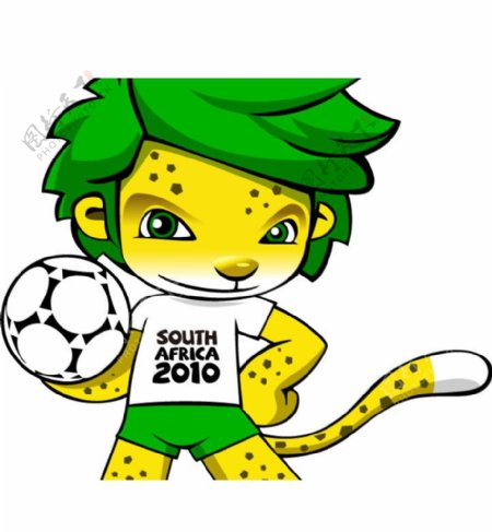 南非世界杯吉祥物图片