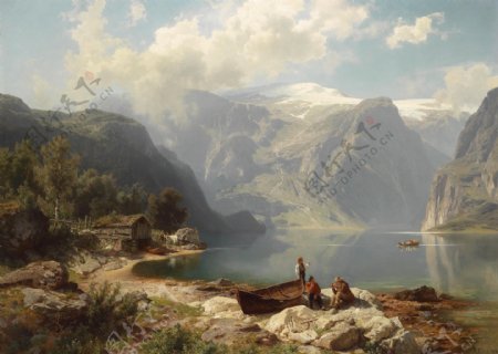 欧洲风景油画