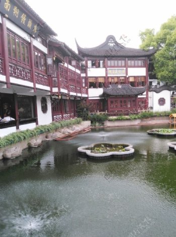 上海豫园城隍庙老建筑