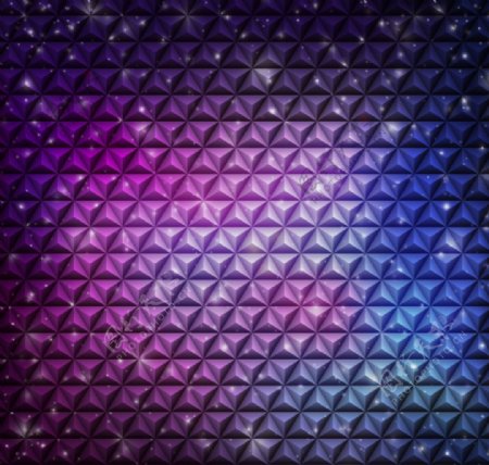 紫色立体抽象背景矢量素材