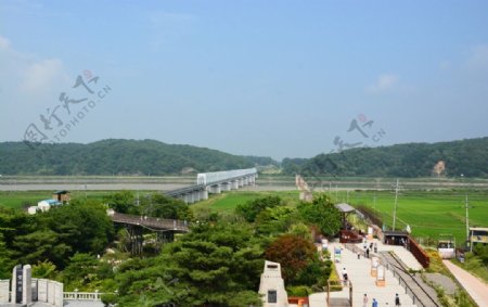韩国三八线边境