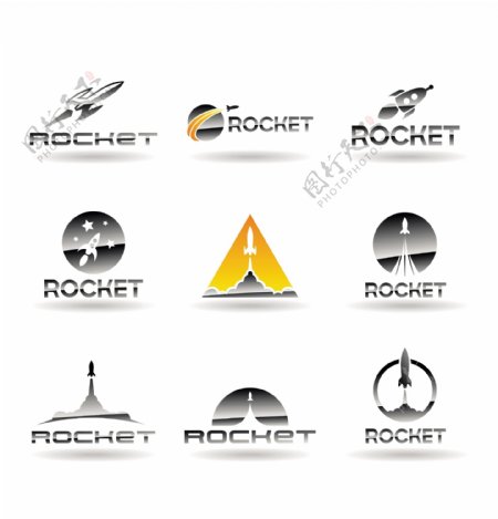 火箭logo图标