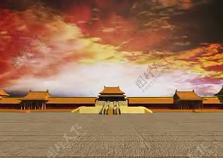 中国故宫视频素材
