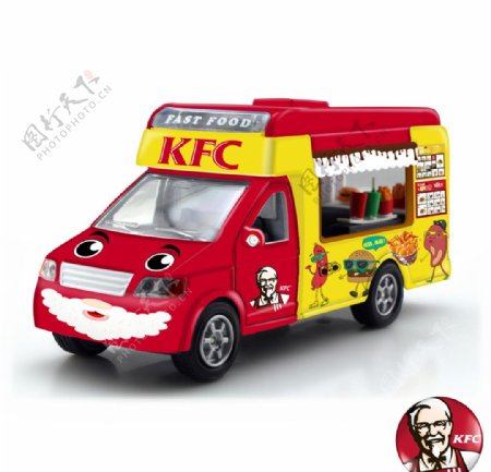 KFC外买车