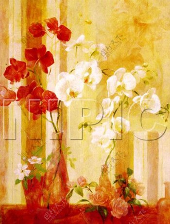 花卉油画50厘米X70厘米