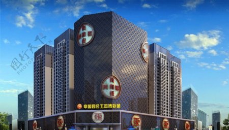 惠州城市综合体装修设计效果图