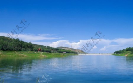 莲花湖风景