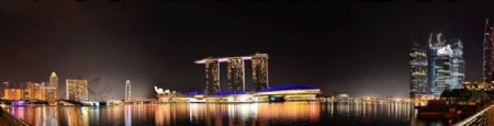 新加坡MBS港湾全景