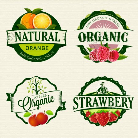 包装水果商标标签