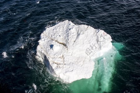 大海上的浮冰图片