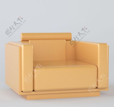简单沙发3d模型