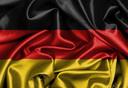 德国丝绸国旗图片