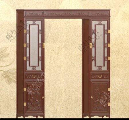 中式隔厅柜