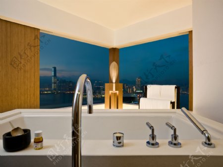 香港奕居酒店洗手间设计图片