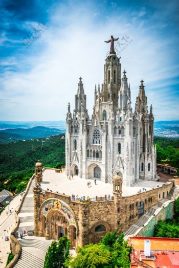 美丽西班牙建筑风景
