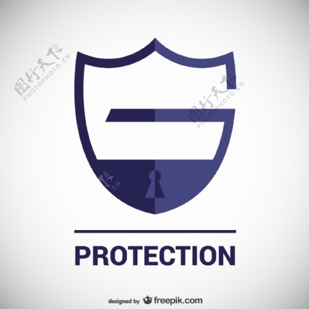 保护logo模板