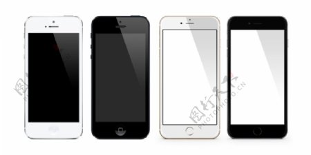 apple5和6的手机模板