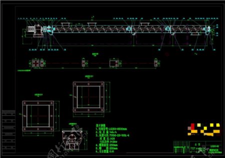 輸送機(jī)機(jī)械圖紙