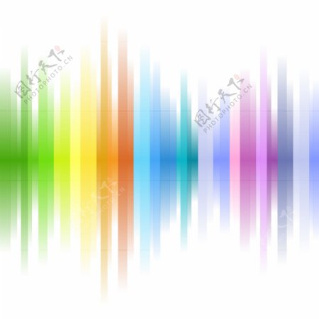 2017创意彩色线条渐变元素H5背景