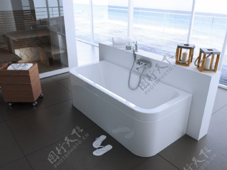 现代风格浴室装修设计图片