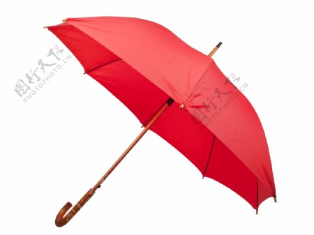 红色雨伞图片