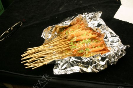 翠微串草虾图片