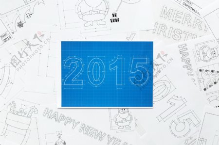 2015蓝色设计图图片