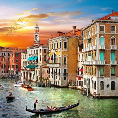 美丽水城威尼斯图片