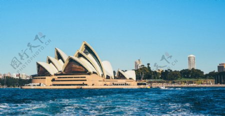 美丽的悉尼歌剧院建筑风景图片